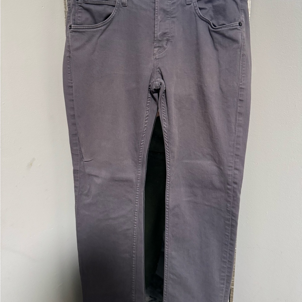 Hudson Jeans Men’s Charcoal Straight Leg Jeans